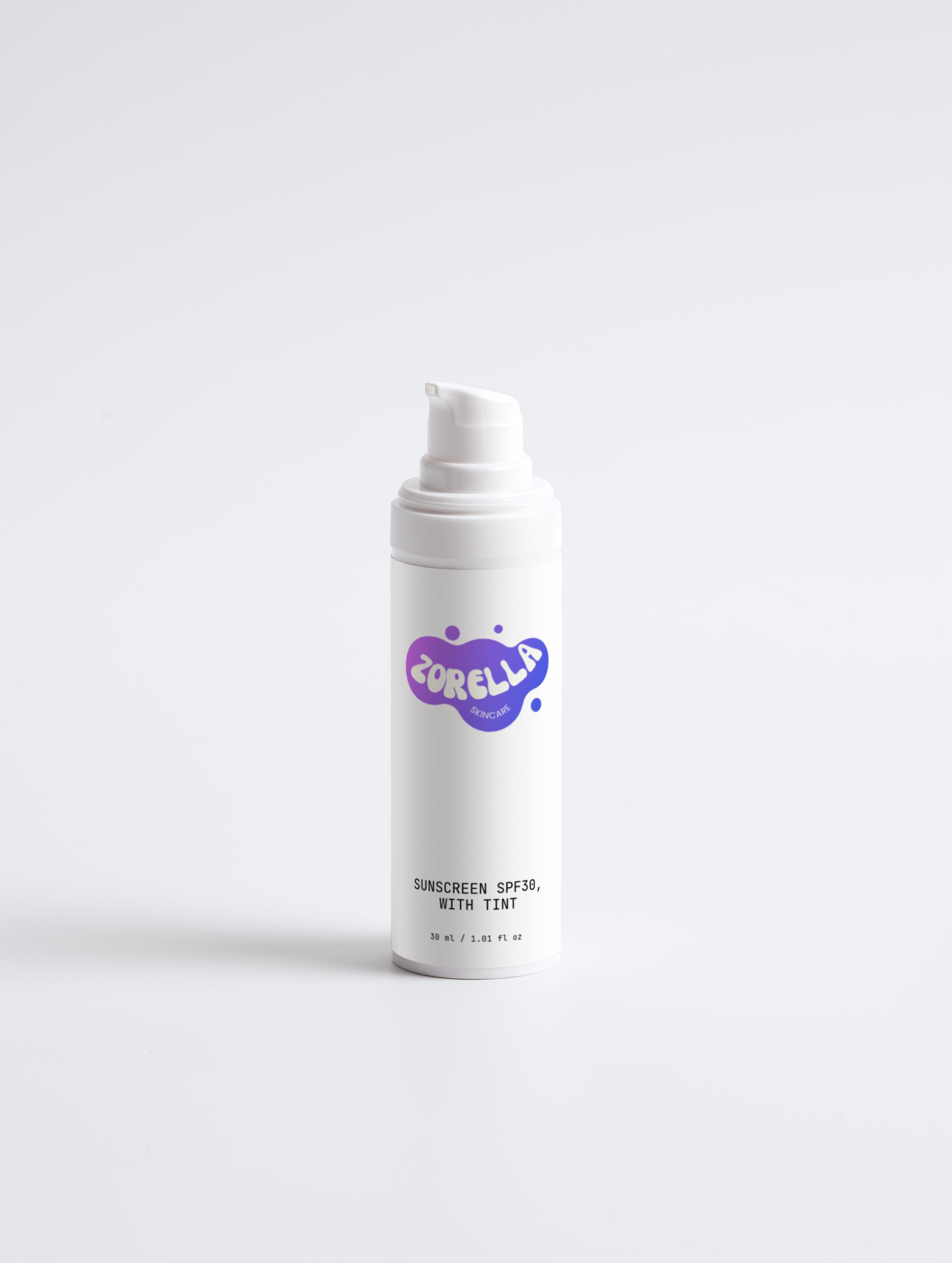 Sunscreen SPF30, with tint