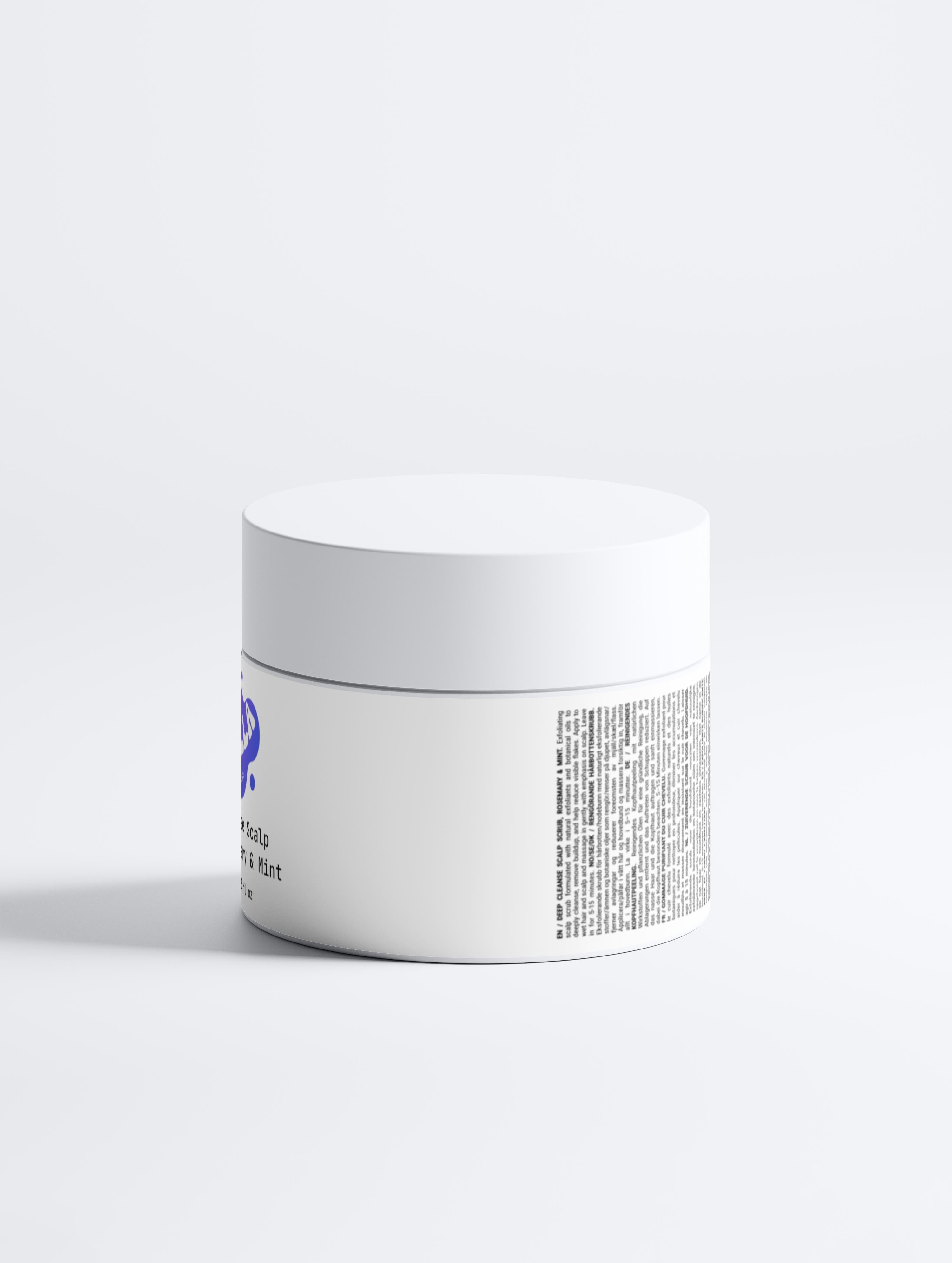 Deep Cleanse Scalp Scrub, Rosemary & Mint